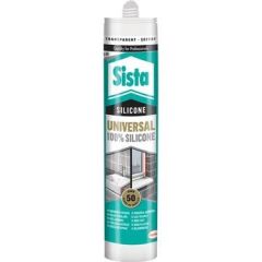 Sista Üniversal Silikon Şeffaf Beyaz 280 ml