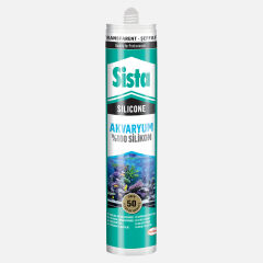 Sista Akvaryum Silikonu Şeffaf 280 ml