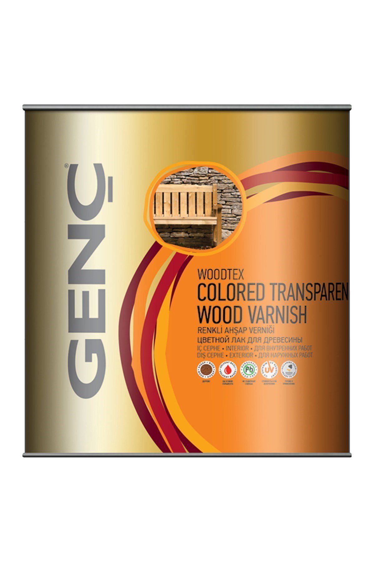 Genç Renkli Ahşap Verniği 0,75 lt - Antik Ceviz