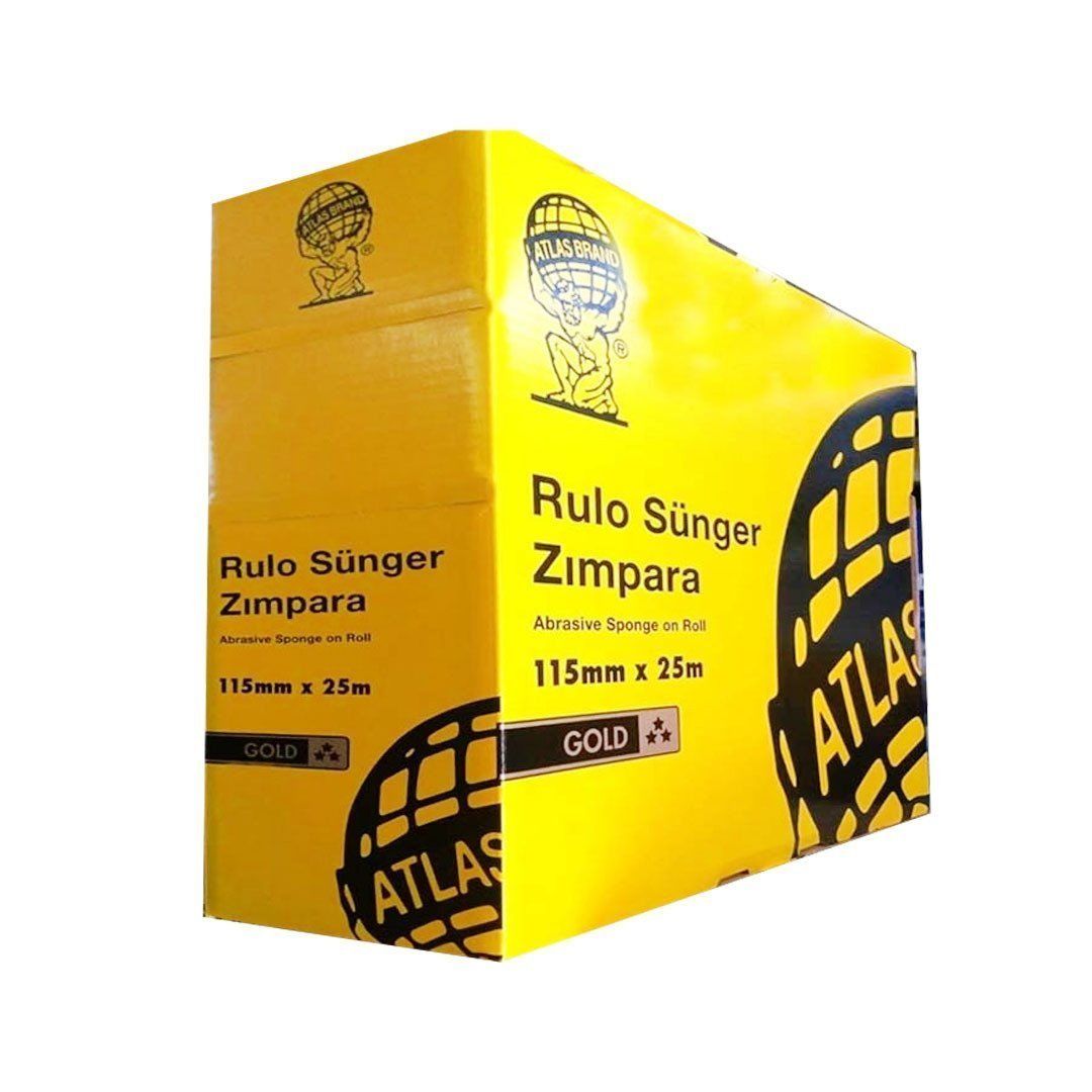 Sünger Rulo Zımpara 180 Kum 25 Metre