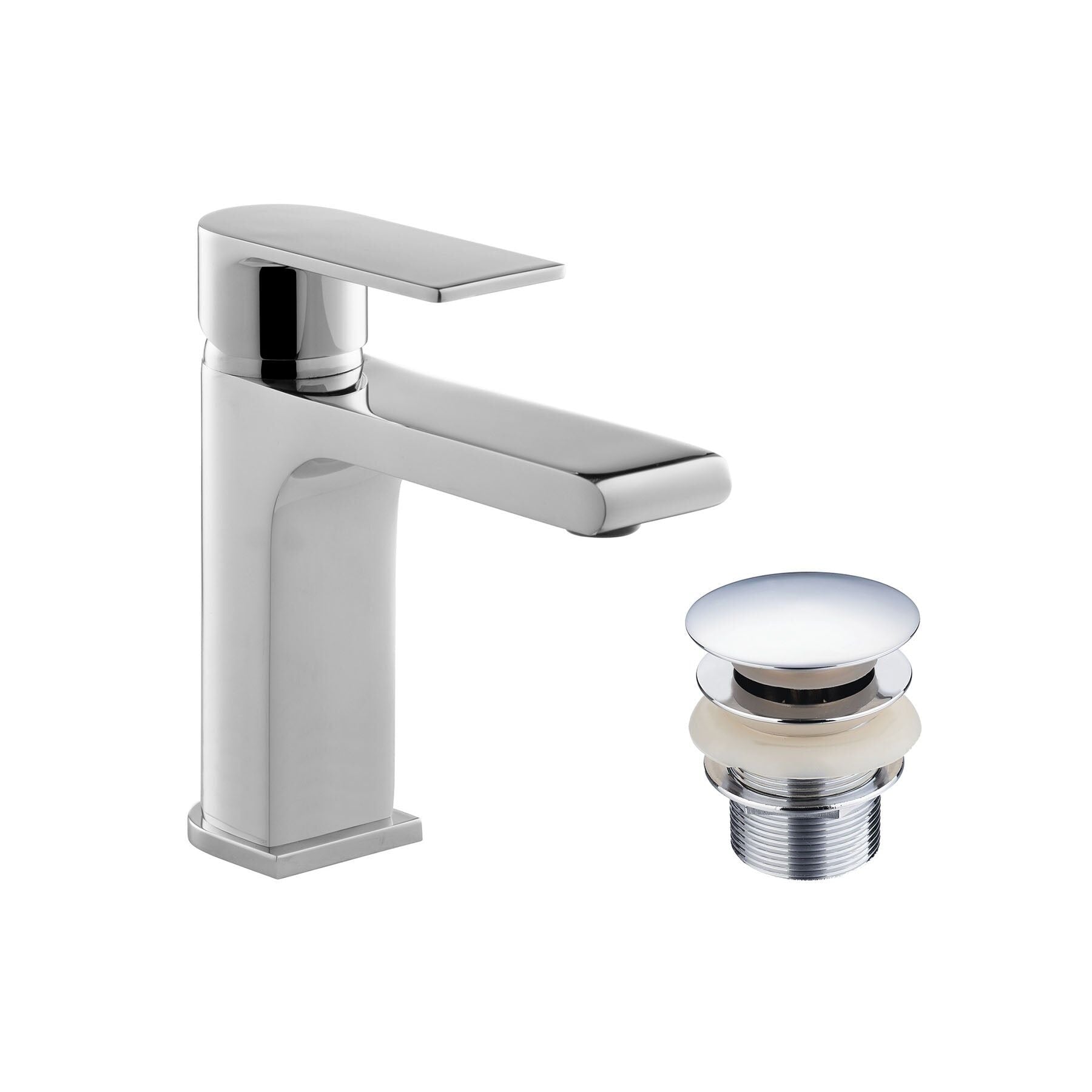 Dora Regular Lavabo Bataryası Otomatik Sifonlu - Chrome / 1/2