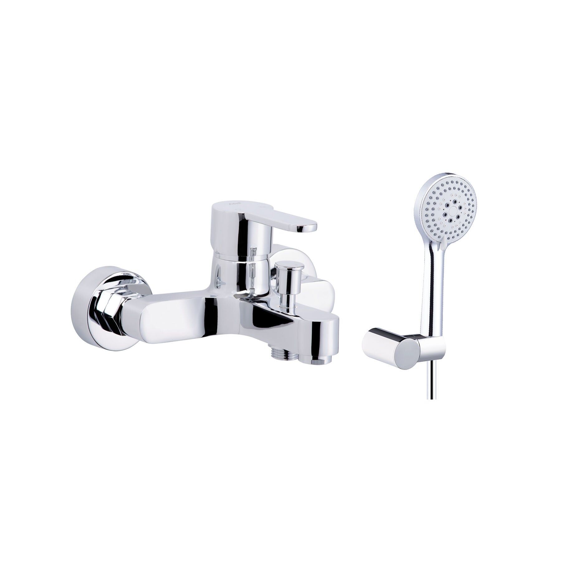Lento Banyo Bataryası & Lido Duş Seti - Chrome