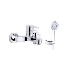 Lento Banyo Bataryası & Lido Duş Seti - Chrome