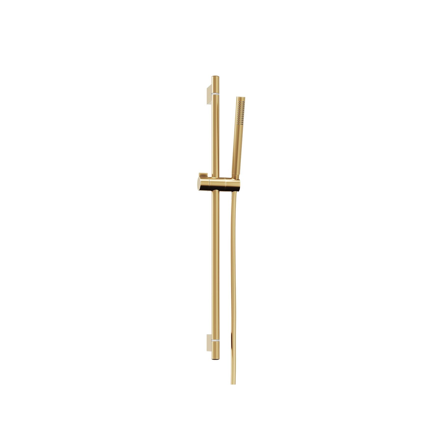 Eterno Sürgülü Duş Seti - Brushed Gold