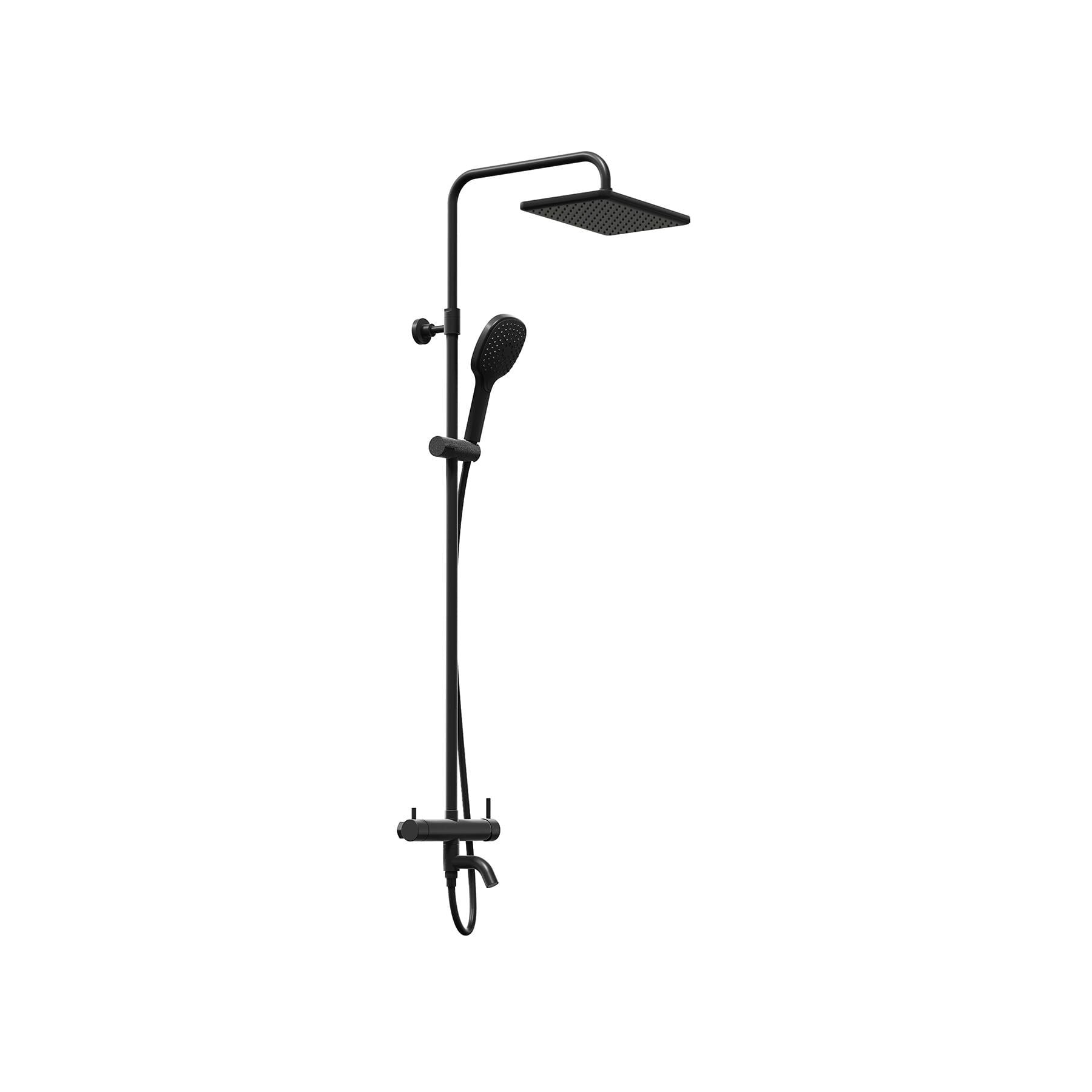 Mode S Rain Duş Seti 3 Yollu - Black