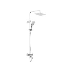 Mode S Rain Duş Seti 3 Yollu - Brushed Gold