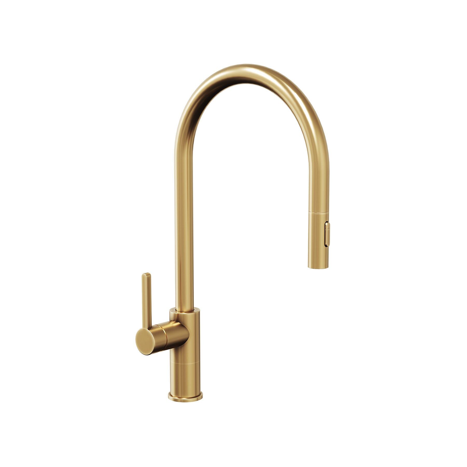 Eterno Spiralli Mutfak Bataryası C Tipi - Brushed Gold / 3/8