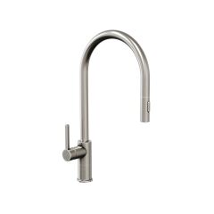Eterno Spiralli Mutfak Bataryası C Tipi - Brushed Nickel PVD / 3/8