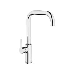 Eterno Mutfak Bataryası U Tipi - Brushed Nickel PVD / 3/8