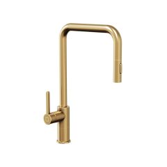 Eterno Spiralli Mutfak Bataryası U Tipi - Brushed Gold / 3/8