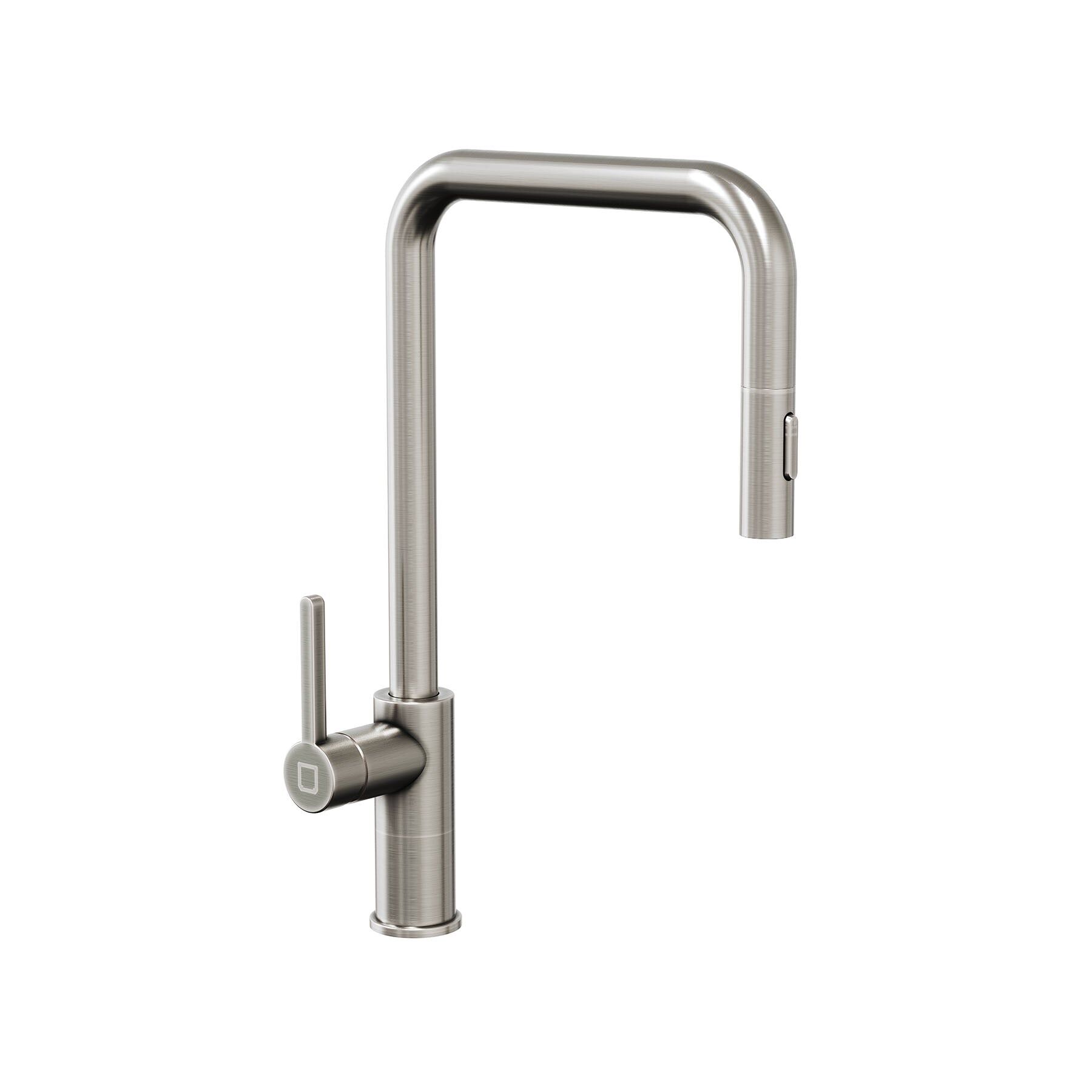 Eterno Spiralli Mutfak Bataryası U Tipi - Brushed Nickel PVD / 1/2
