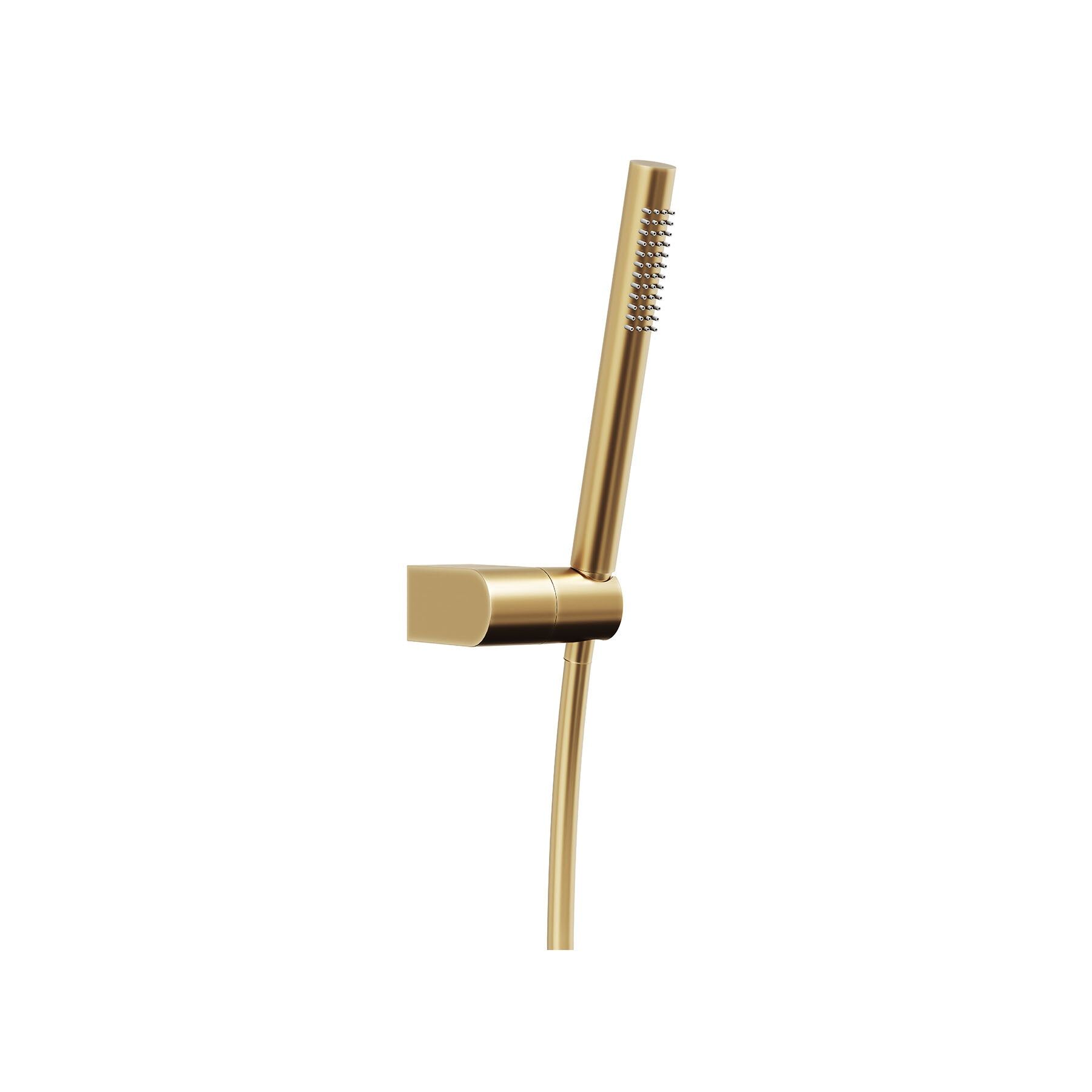 Eterno Askılı Duş Seti - Brushed Gold