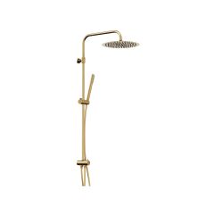 Eterno Rain Duş Seti - Brushed Gold