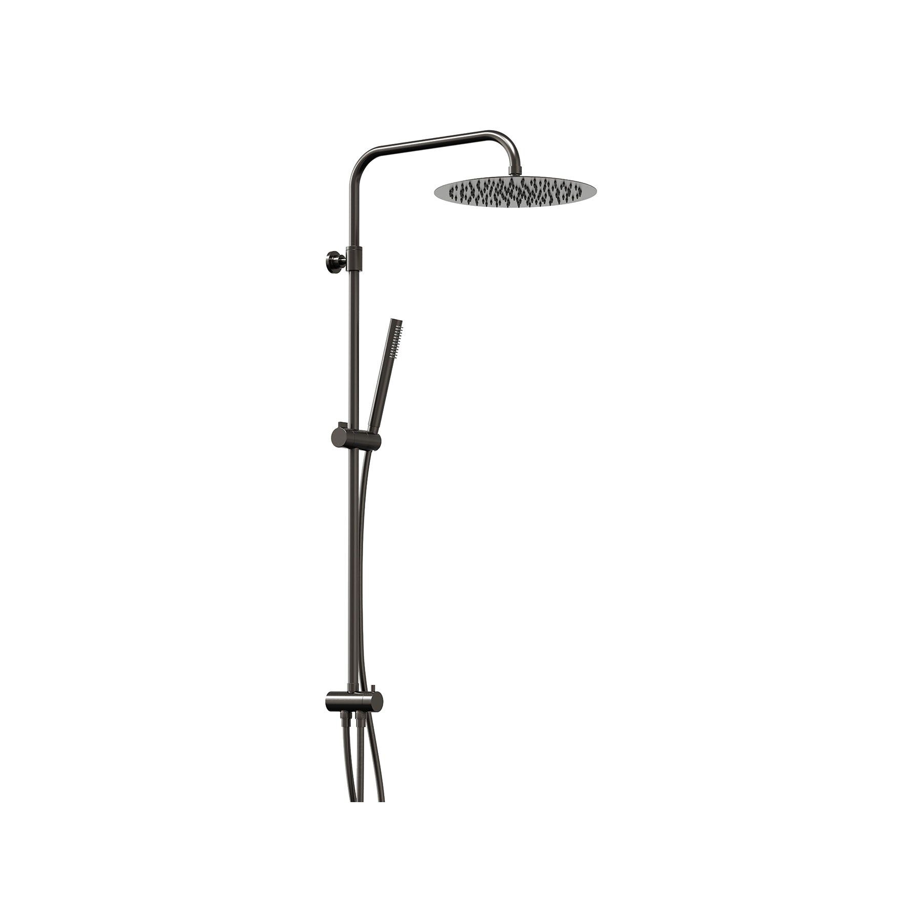 Eterno Rain Duş Seti - Titanium PVD
