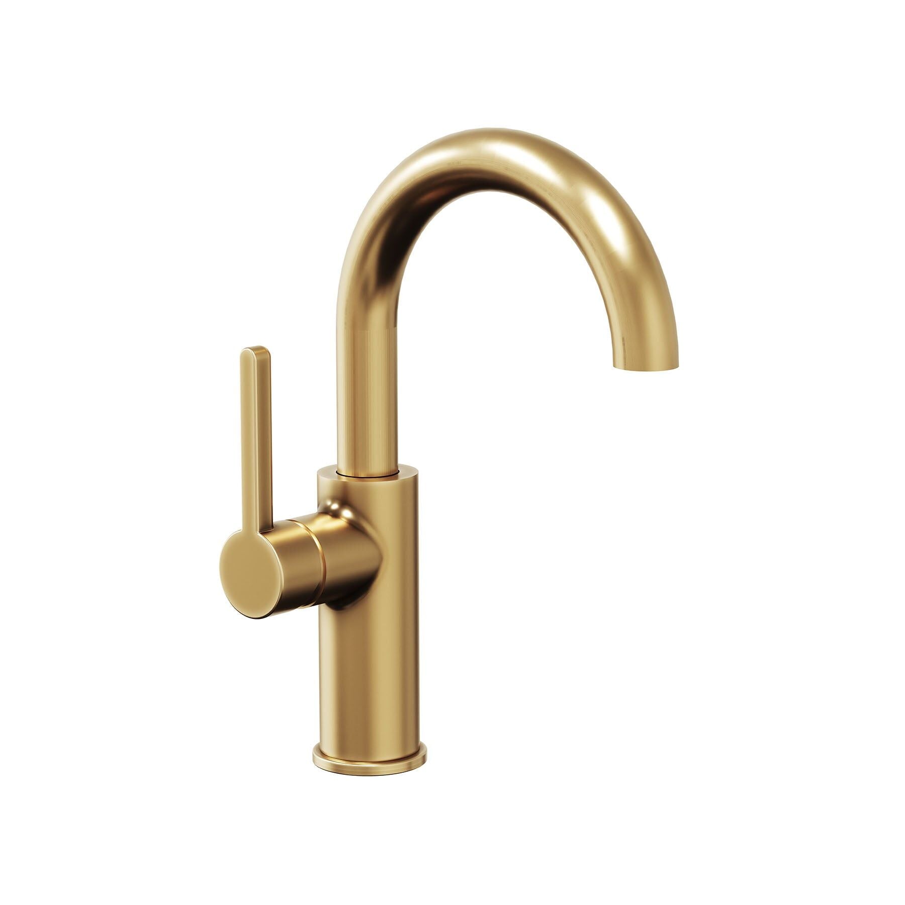 Eterno Lavabo Bataryası Döner Borulu C Tipi - Brushed Gold / 1/2