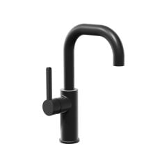 Eterno Lavabo Bataryası Döner Borulu U Tipi - Brushed Nickel PVD / 1/2