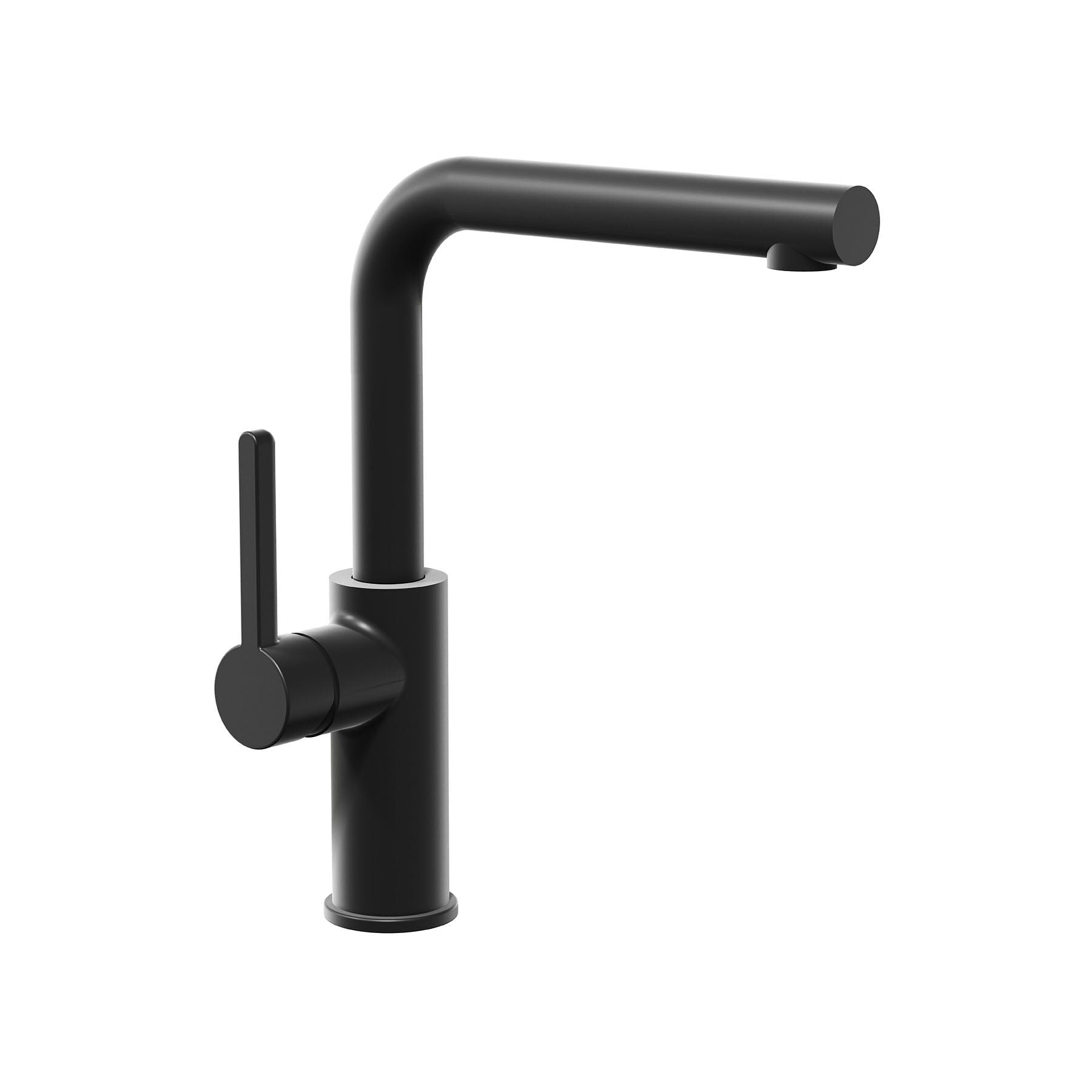 Eterno Lavabo Bataryası Döner Borulu L Tipi - Black / 1/2
