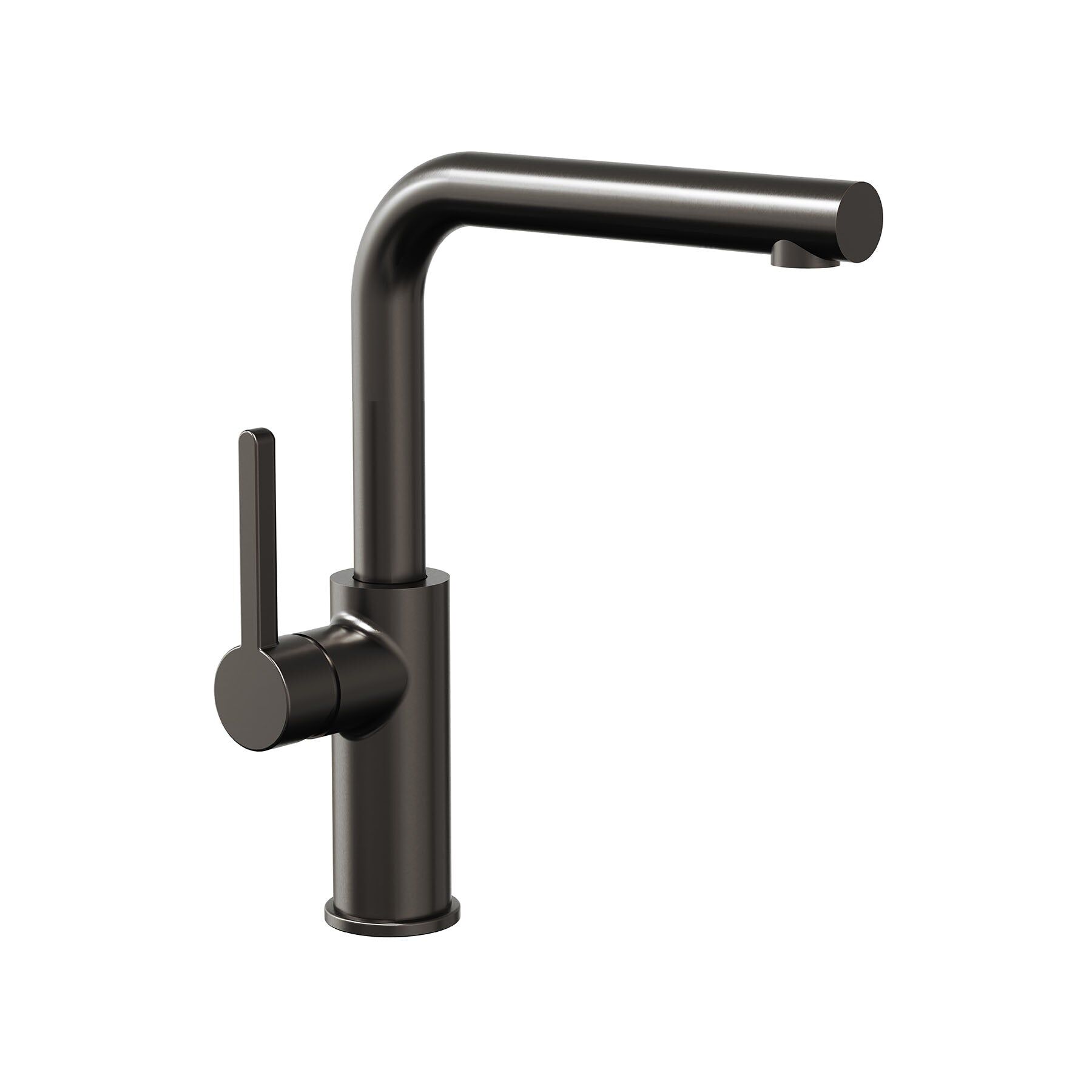 Eterno Lavabo Bataryası Döner Borulu L Tipi - Titanium PVD / 3/8