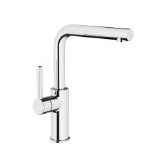Eterno Lavabo Bataryası Döner Borulu L Tipi - Titanium PVD / 1/2