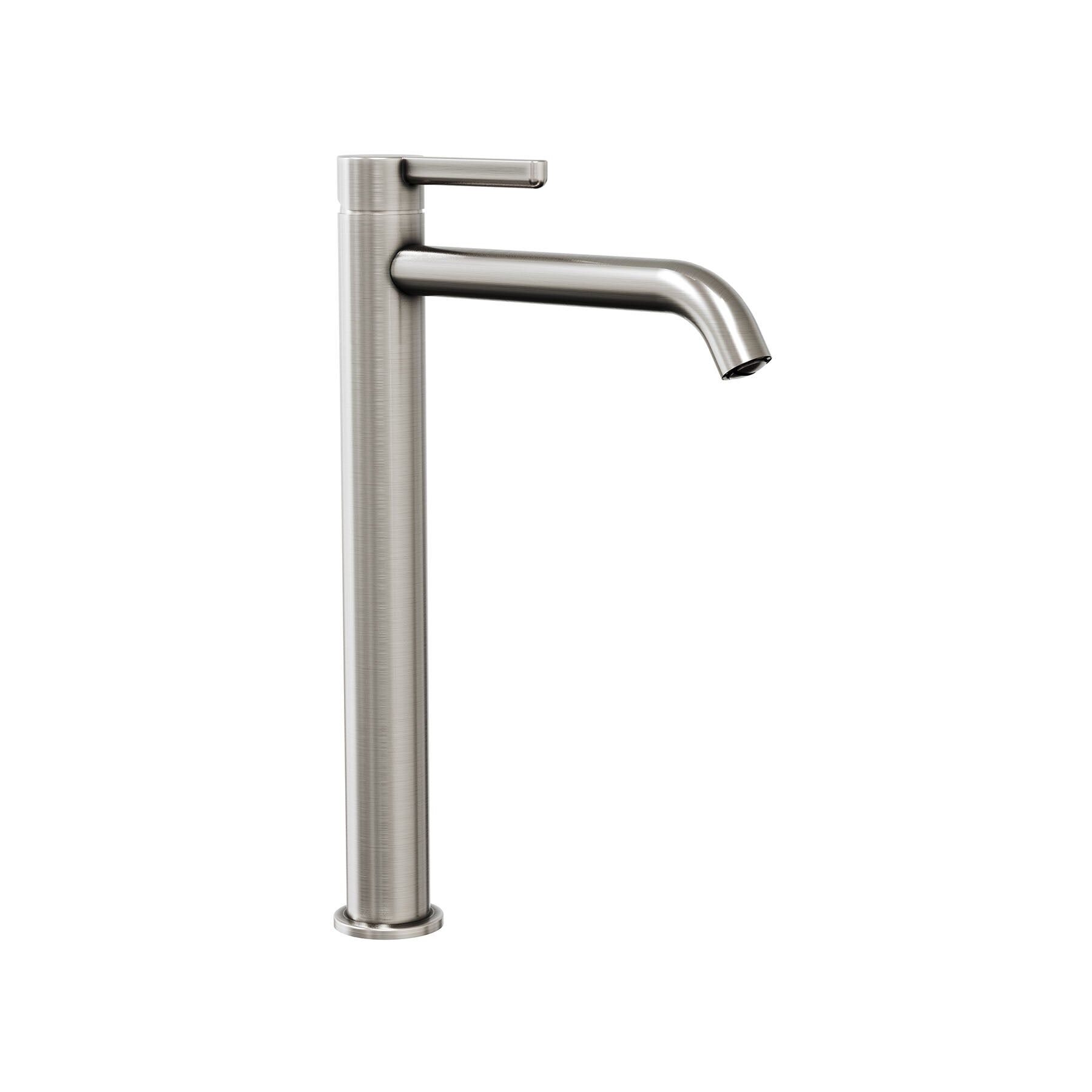 Eterno Tall Lavabo Bataryası - Brushed Nickel PVD / 3/8