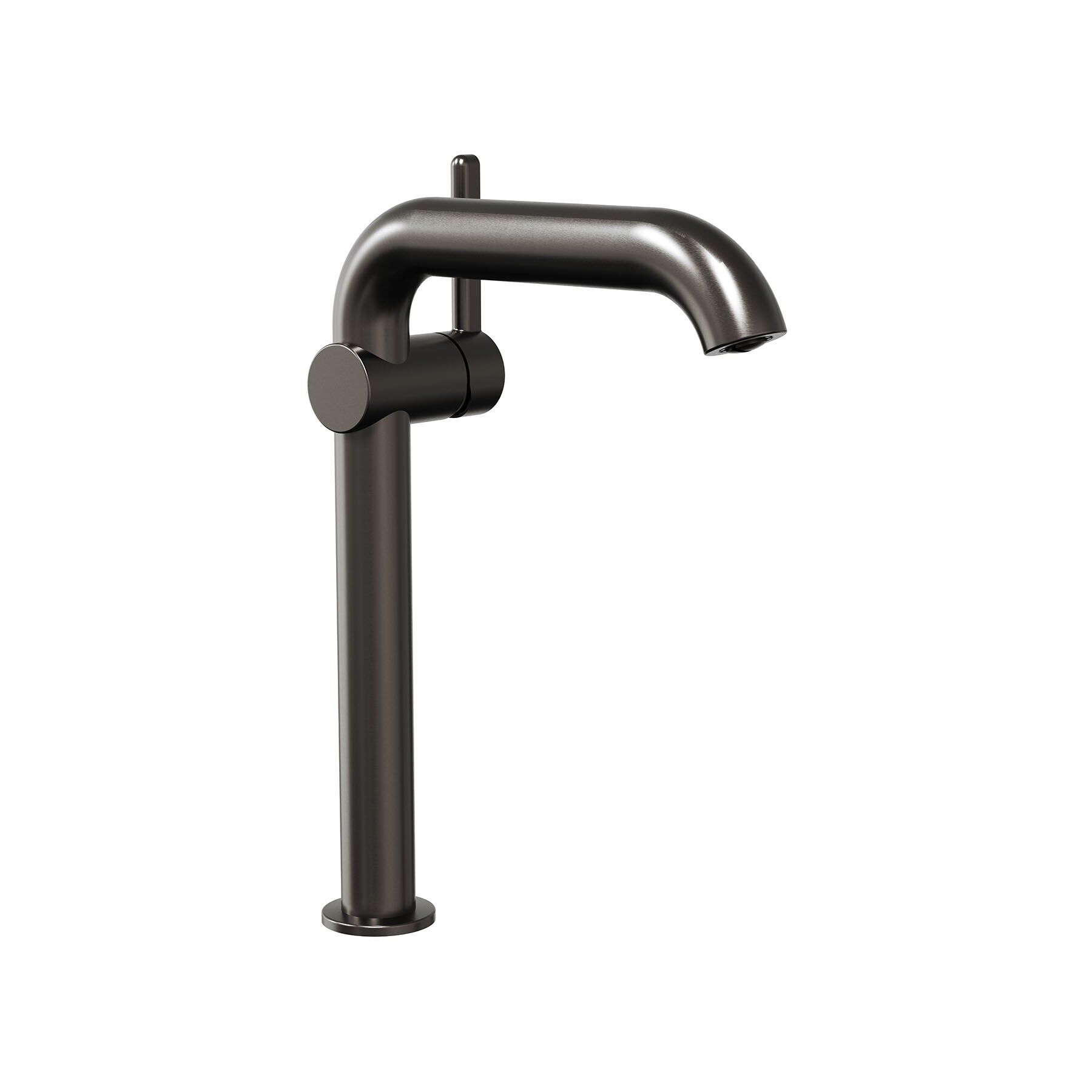 Eterno Tall Lavabo Bataryası Yandan Kollu - Titanium PVD / 1/2