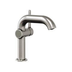 Eterno Regular Lavabo Bataryası Yandan Kollu - Brushed Nickel PVD / 3/8