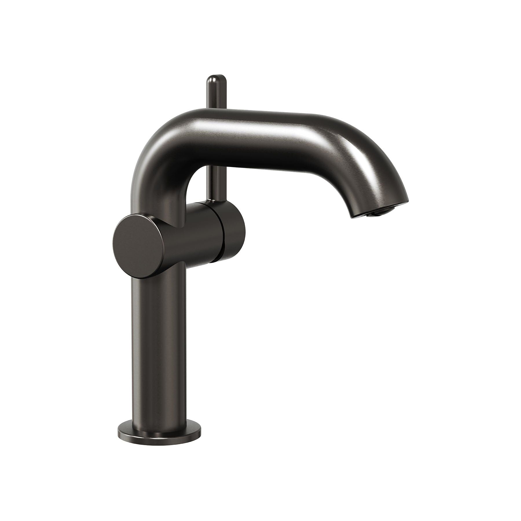 Eterno Regular Lavabo Bataryası Yandan Kollu - Titanium PVD / 1/2