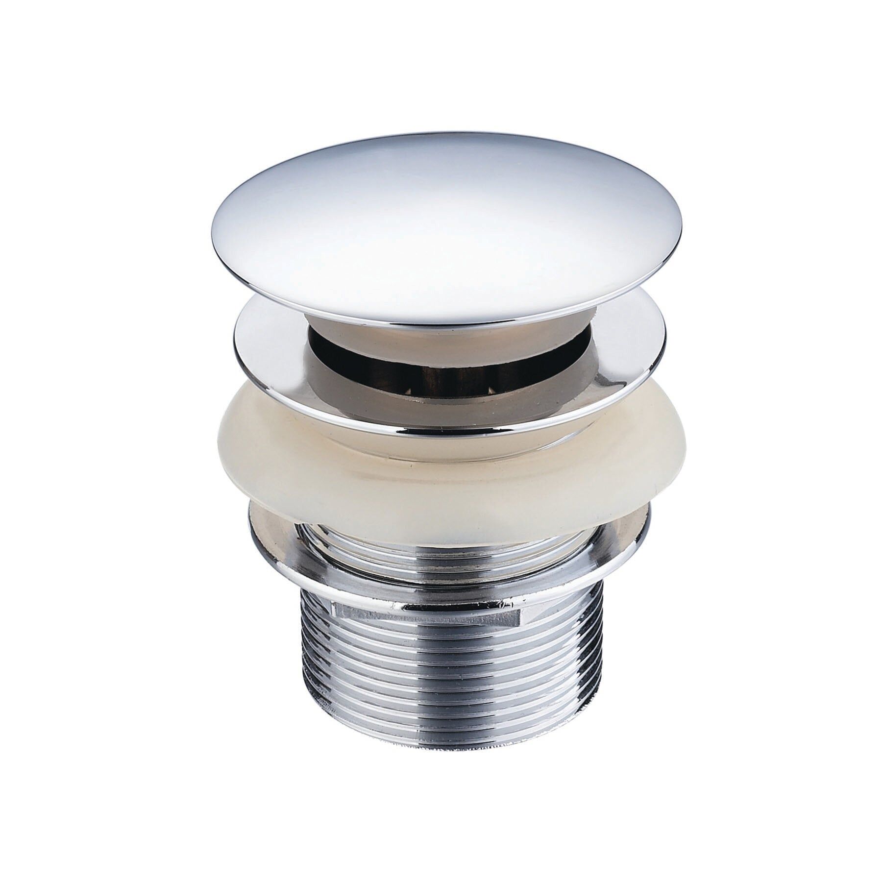 ST 01 Otomatik Sifon Tapası Pirinç - Chrome / w/o Hole