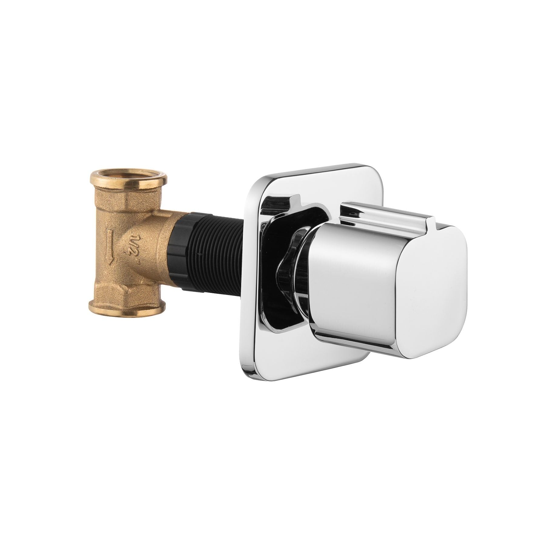 Quatro Ankastre Ara Musluk - Chrome / Brass Body 1/2