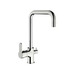 Lento Pro Arıtma Girişli Mutfak Bataryası - Chrome / 1/2