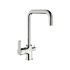 Lento Pro Arıtma Girişli Mutfak Bataryası - Chrome / 3/8