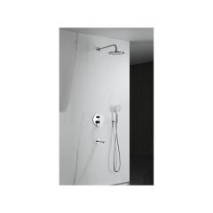 Lento Elegant Ankastre Banyo Seti - Chrome
