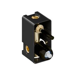 Universal Ankastre Banyo Bataryası Alt Grubu 2 Yollu - Black