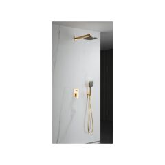 Bloc Optimal Ankastre Banyo Seti 2 Yollu - Brushed Gold