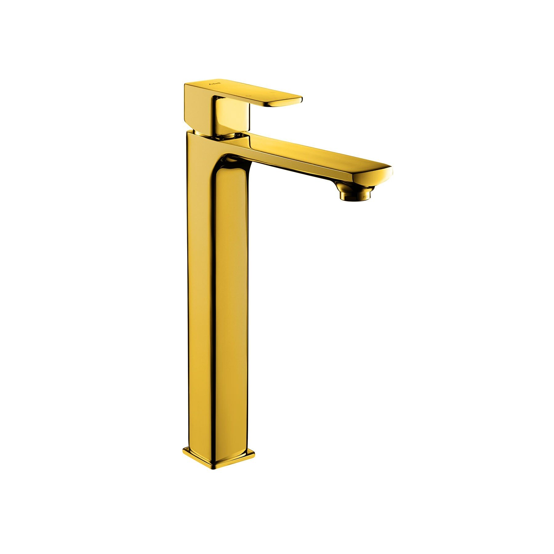 Bloc Tall Lavabo Bataryası - Brushed Gold / 1/2