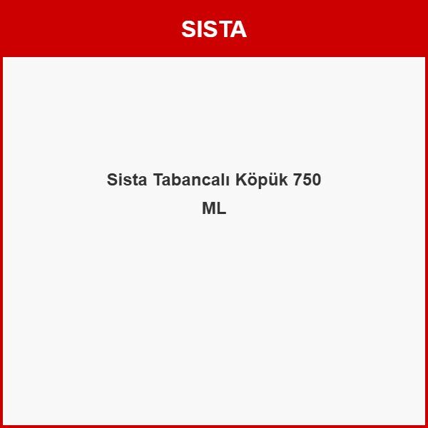 Sista Tabancalı Köpük 750 ML