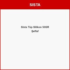 Sista Tüp Silikon 50GR Şeffaf Beyaz