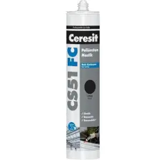 Ceresit CS51 PU Mastik Gri Beyaz Siyah Kırmızı 280ML