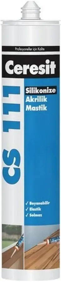 Ceresit CS111 Akrilik Mastik Beyaz 240 ML