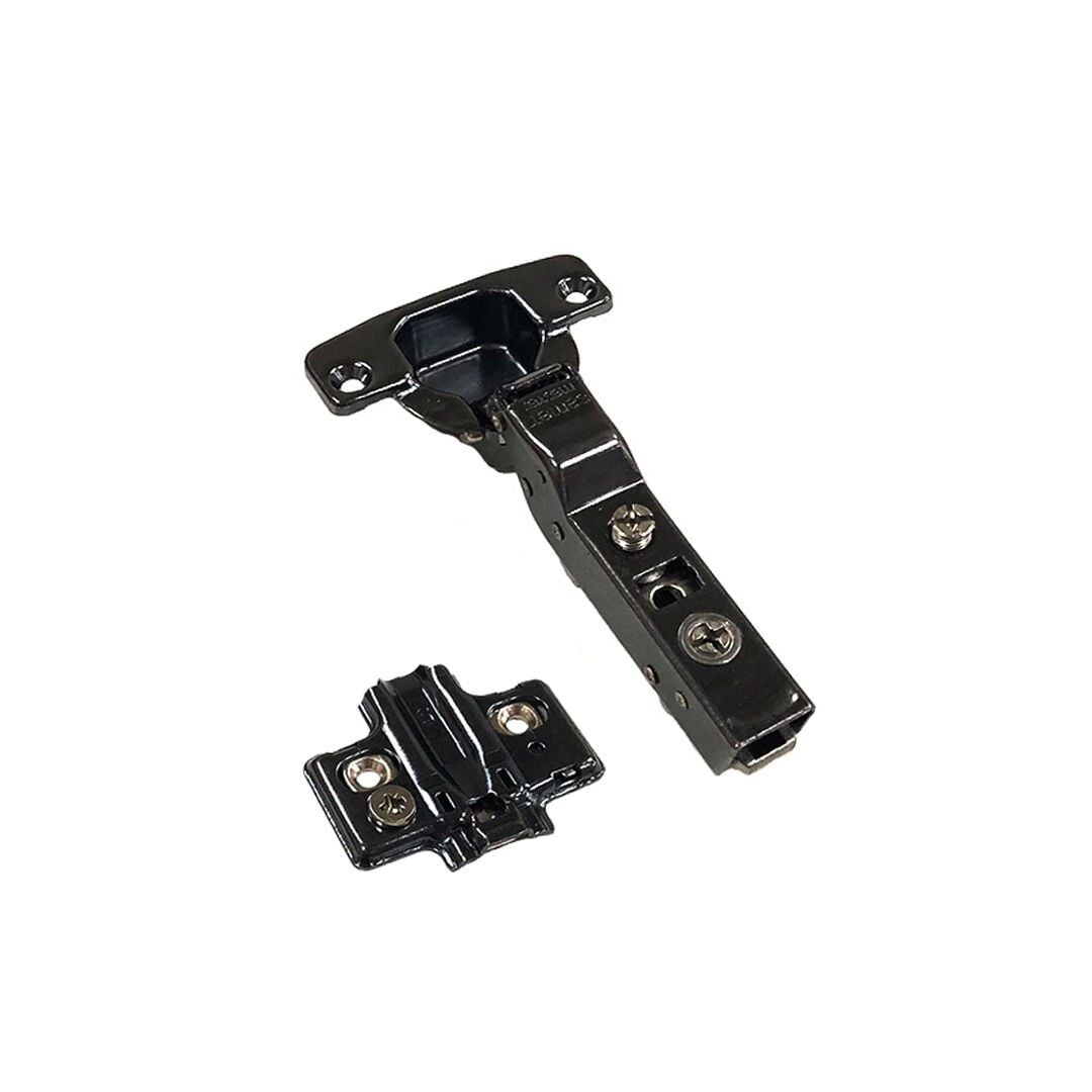 Samet Siyah Master Düz Menteşe