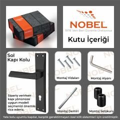 Max Penta Kapı Kolu Matsiyah Aynalı YALE SOL