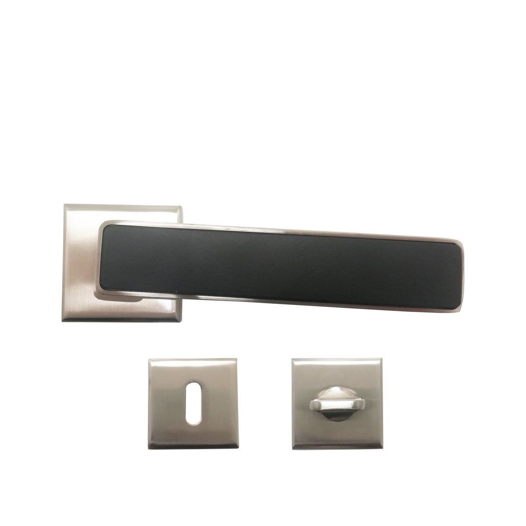 Nobel Amasya İnox-Matsiyah Kare Rozetli Kapı Kolu