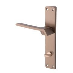 Güneş Kapı Kolu Naturel Bronz Aynalı WC SOL