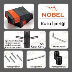 Gümüşhane Kapı Kolu Matsiyah İnox Aynalı WC SOL