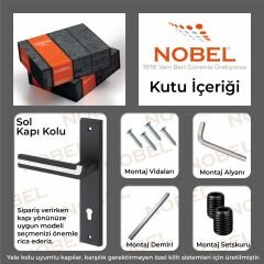 Gümüşhane Kapı Kolu Matsiyah İnox Aynalı YALE SOL