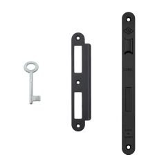 Extra Gömme Kilit Siyah 40X23 Mm Oval Oda