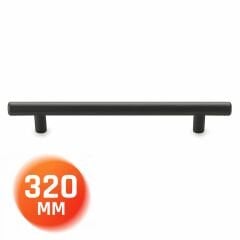Metal Mobilya Kulbu Mutfak Çekmece Dolap Dolabı Kulpu Kulpları MATSİYAH 320 MM