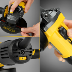 Rtrmax ( RTM1080 ) Avuç Taşlama Makinesi 115 mm Devir Ayarlı 750W