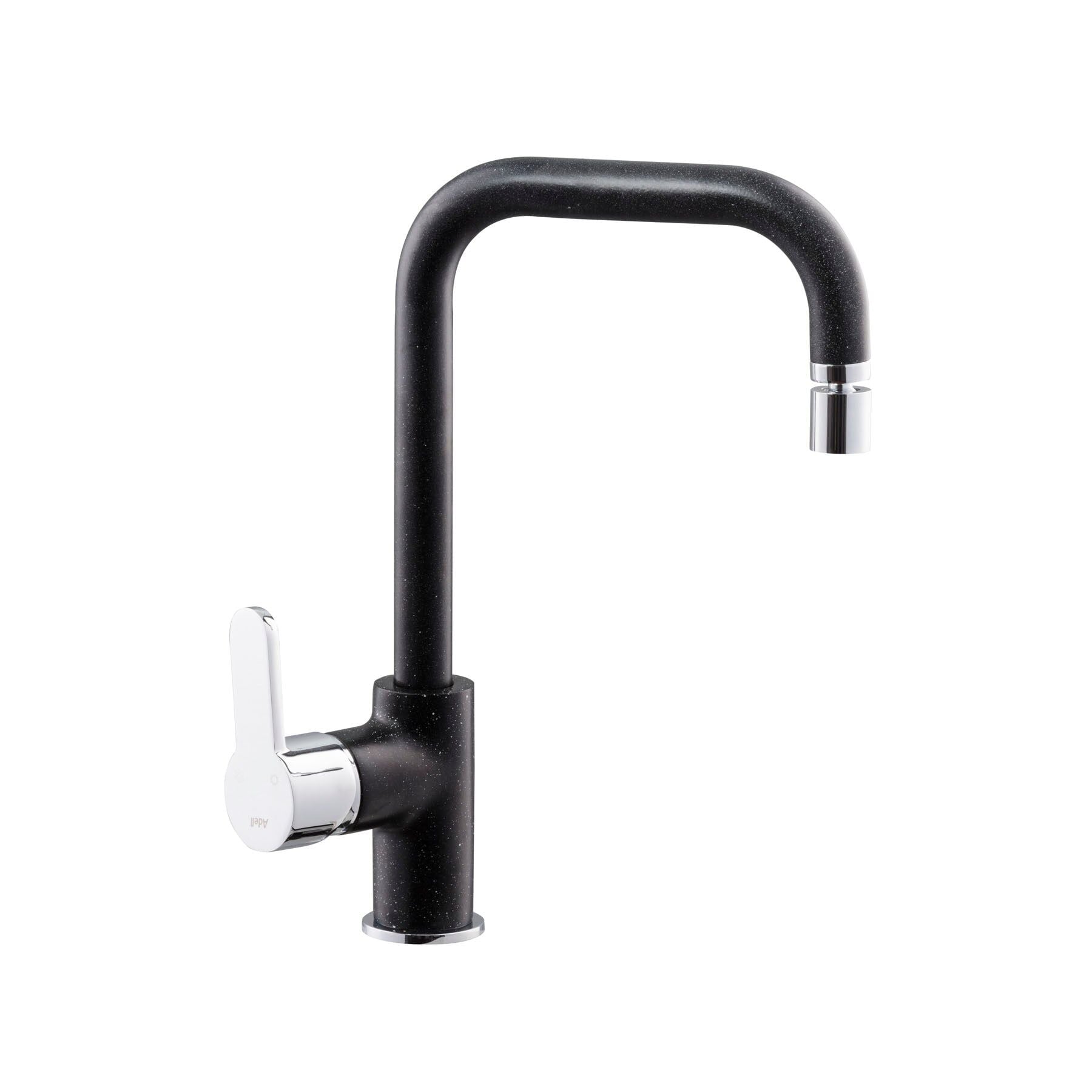Lento Mutfak Bataryası - Granite Black / 3/8