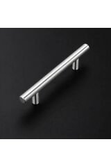 96 mm Metal Mobilya Kulpu – Mutfak Dolap Çekmece Kulpu, Modern Dekoratif Kulp Seti (10 Adet) Inox